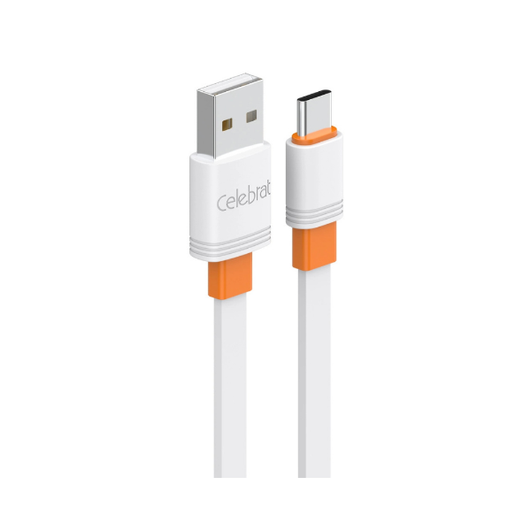 Picture of Celebrat USB A to Type C cable 1m CB-33C - White