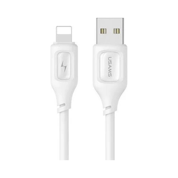 Εικόνα της USAMS Καλώδιο USB A σε Lightning 1m SJ618 - Λεύκο