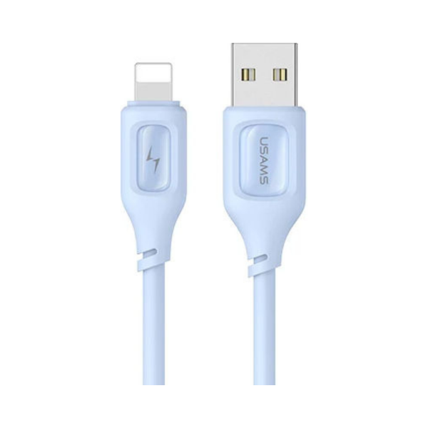 Εικόνα της USAMS Καλώδιο USB A σε Lightning 1m SJ618 - Μπλέ