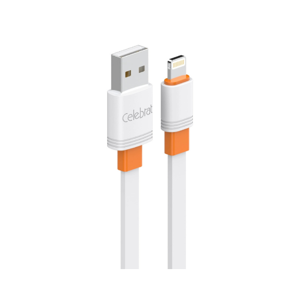 Εικόνα της Celebrat Καλώδιο USB A σε Lightning 1m CB-33L - Λευκό