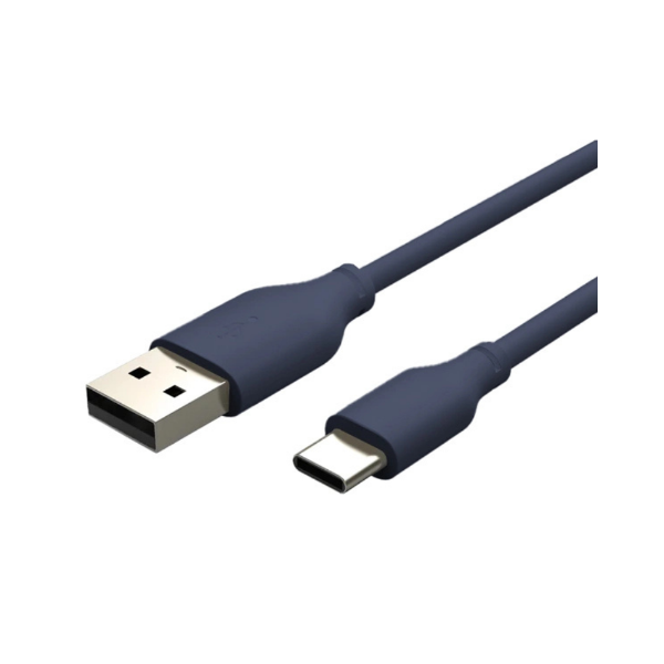 Εικόνα της Cabletime Καλώδιο USB A σε Type-C 2m CT-CMAMN1 - Σκούρο Μπλε 