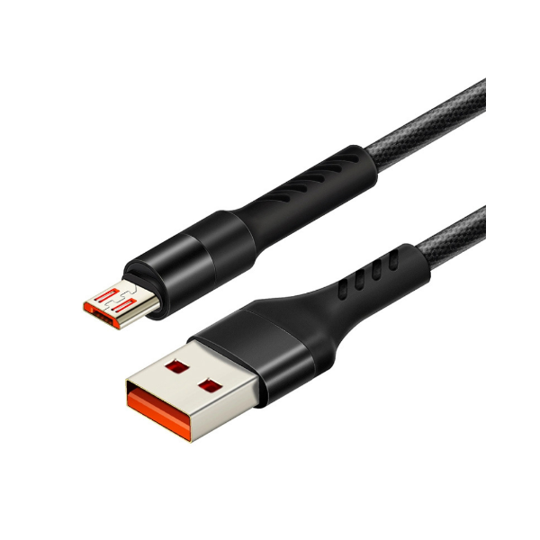 Εικόνα της Cabletime Καλώδιο USB A 2.0 σε USB Micro 1m CT-P05 - Μαύρο 