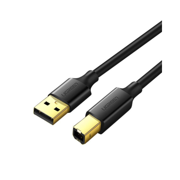 Εικόνα της Ugreen Καλώδιο για Εκτυπωτή USB A 2.0 σε USB Type-B 3m 10351 - Μαύρο  