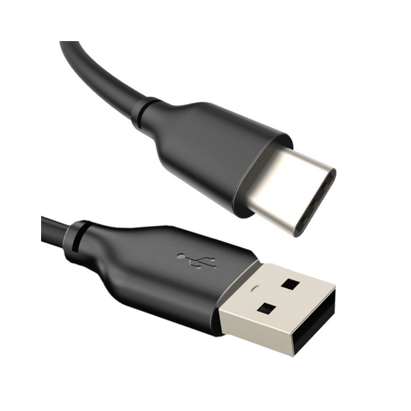 Εικόνα της Cabletime Καλώδιο USB A σε Type-C 2m U323A - Μαύρο