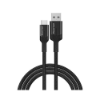 Εικόνα της Powertech Καλώδιο USB A σε USB Type-C 1m PTR-0134 - Μαύρο