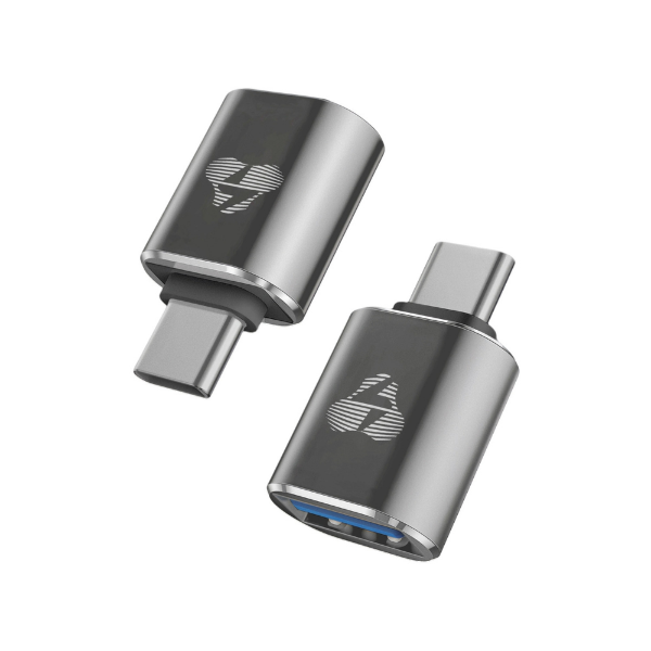 Εικόνα της Powertech Αντάπτορας USB Type-C σε USB A PTR-0148 - Μαύρο 