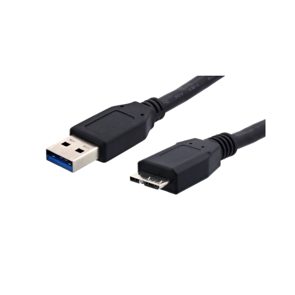 Εικόνα της Powertech Καλώδιο USB A 3.0 σε USB Micro 1.5m CAB-U004 - Μαύρο