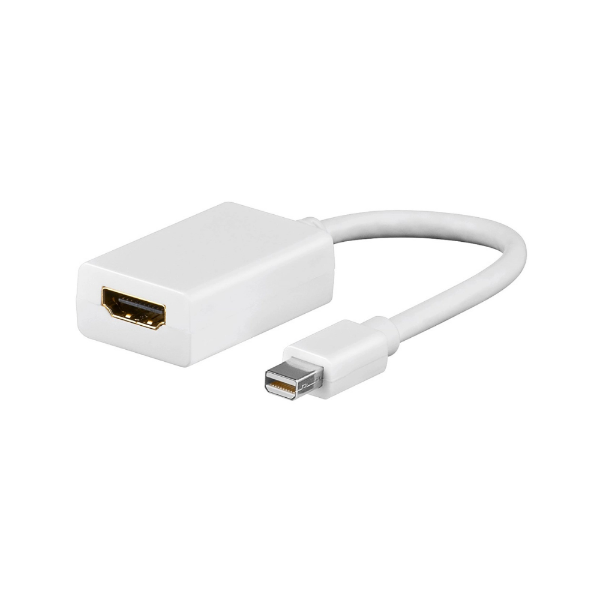 Εικόνα της Goobay Καλώδιο DisplayPort Mini σε HDMI 51729  - Λεύκο