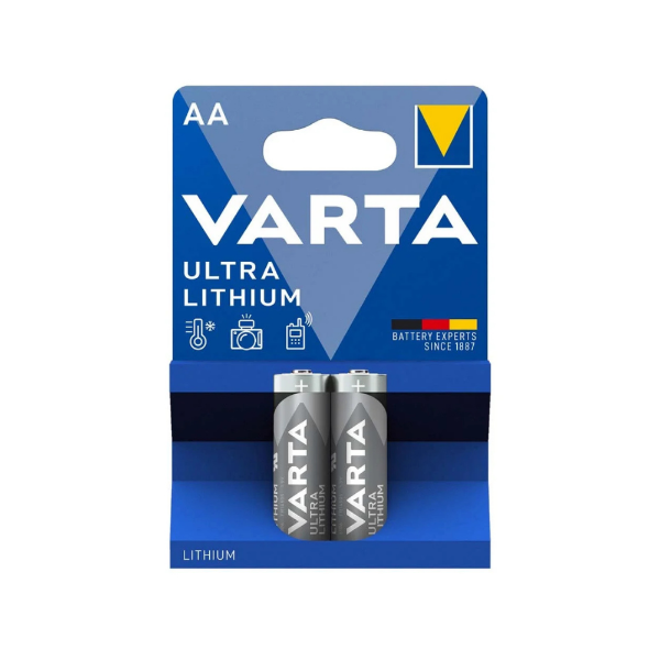 Εικόνα της Varta Μπαταρίες Ultra Lithium AA 1.5V 2τμχ 6106