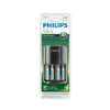 Εικόνα της Philips Φορτιστής Μπαταριών 4 Θέσεων AA/AAA SCB1450NB